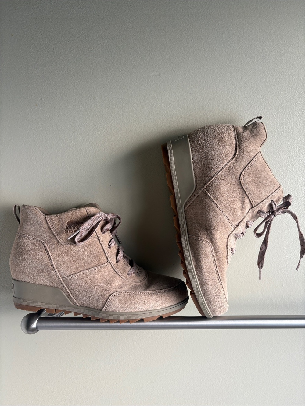 Sorel Tan Ankle Boots